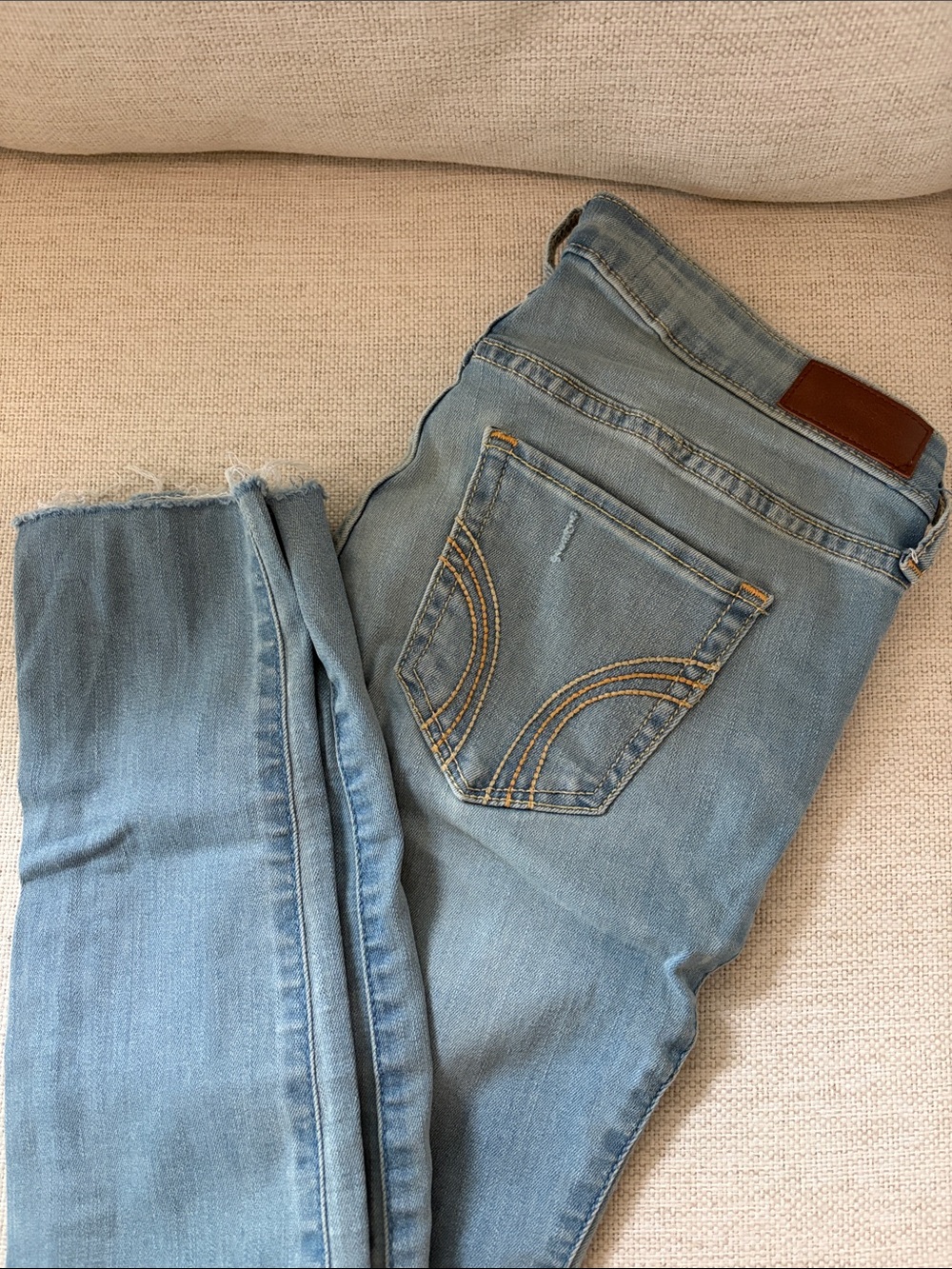 Hollister Light Blue Women's Skinny Jeans